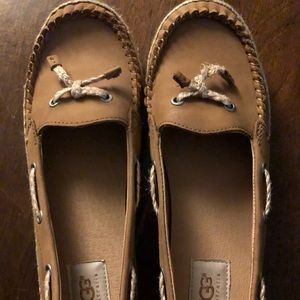 NWOB Ugg sz 7 loafers with slight damage
